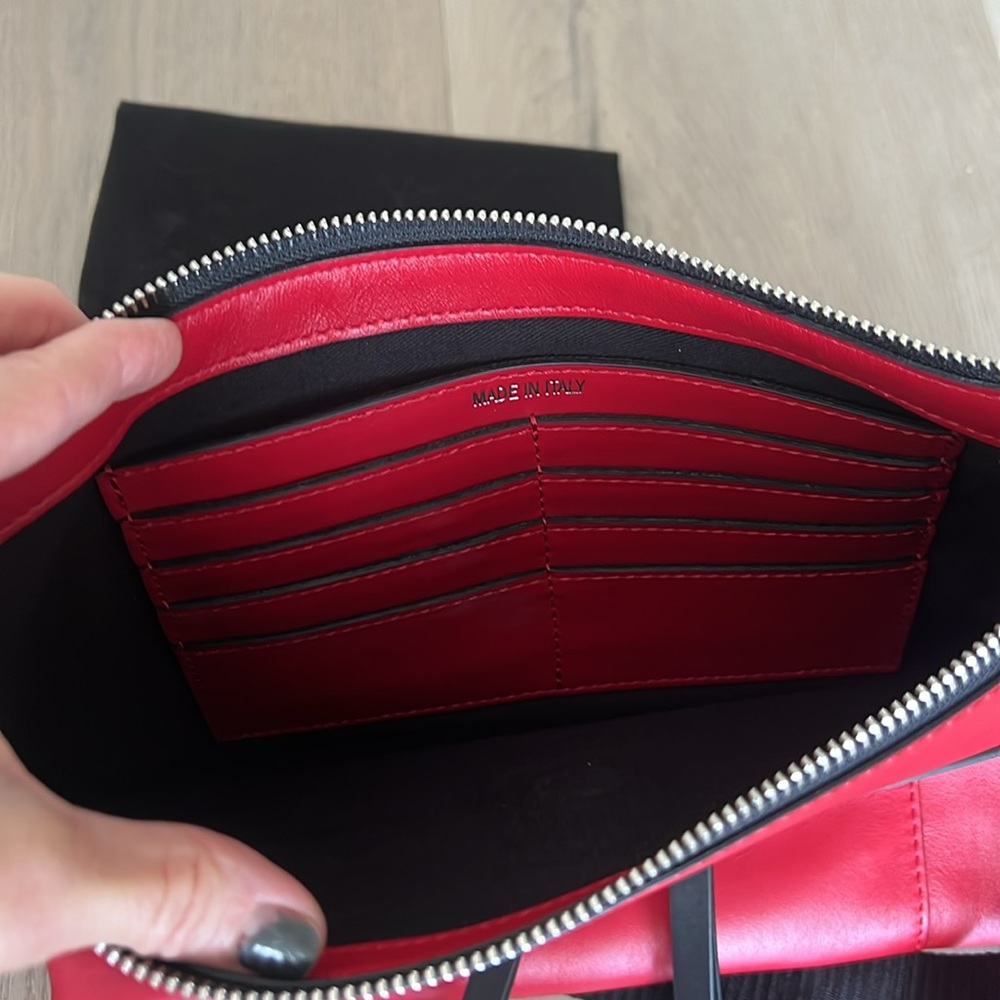 Zadig and Voltaire cherry red crossbody bag - Picture 3 of 4